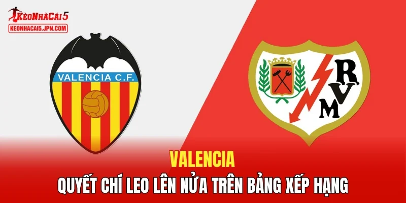 Valencia - Quyết chí leo lên nửa trên bảng xếp hạng 